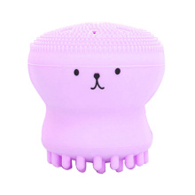 Silicone Small Octopus Deep Cleaning Pores Exfoliate Massage Facial Cleansing Brush